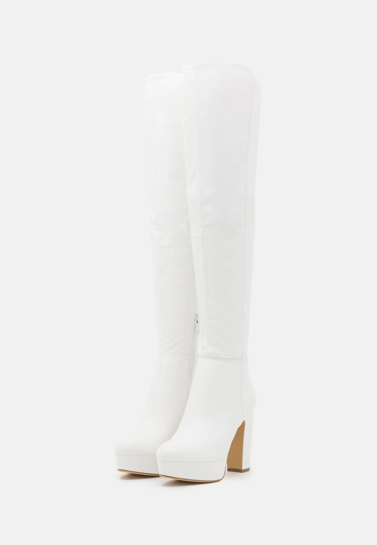 Anna Field Overknee Laarzen - White 3 Anna Field Overknee Laarzen - White - Afbeelding 3