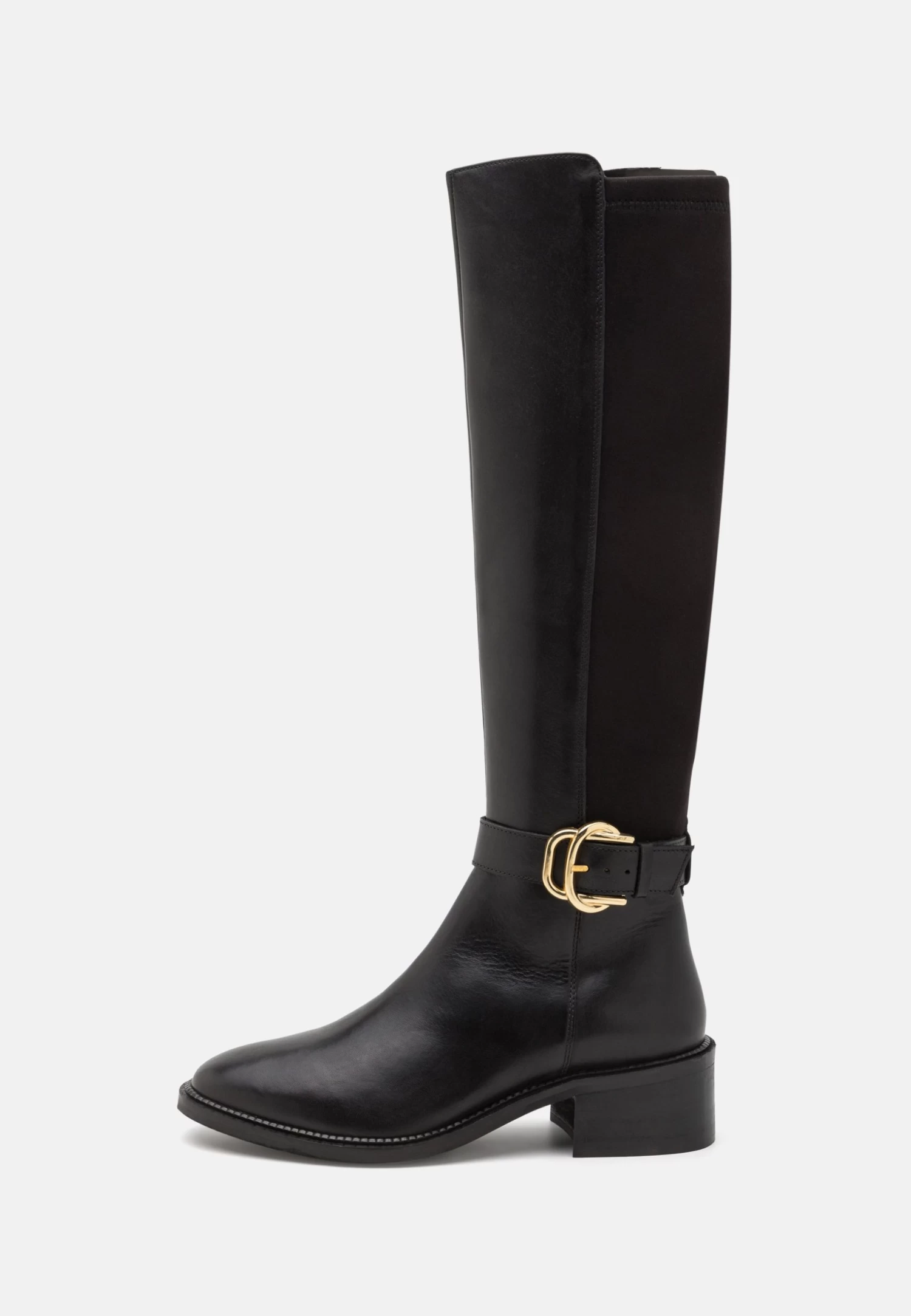 Leather- Laarzen - Black 2 Leather- Laarzen - Black - Afbeelding 2