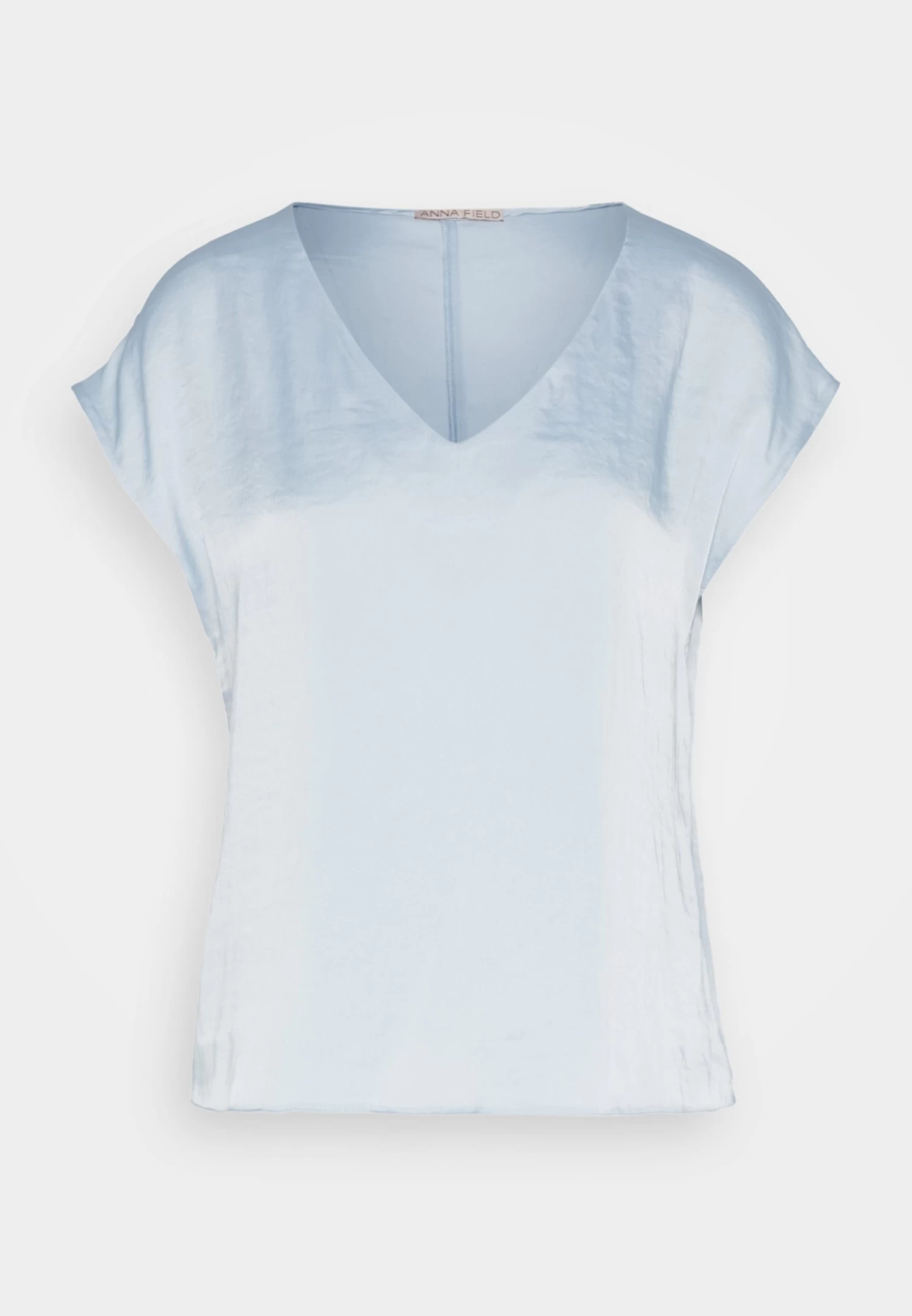 Anna Field T-Shirt Basic - Light Blue 5 Anna Field T-Shirt Basic - Light Blue - Afbeelding 5