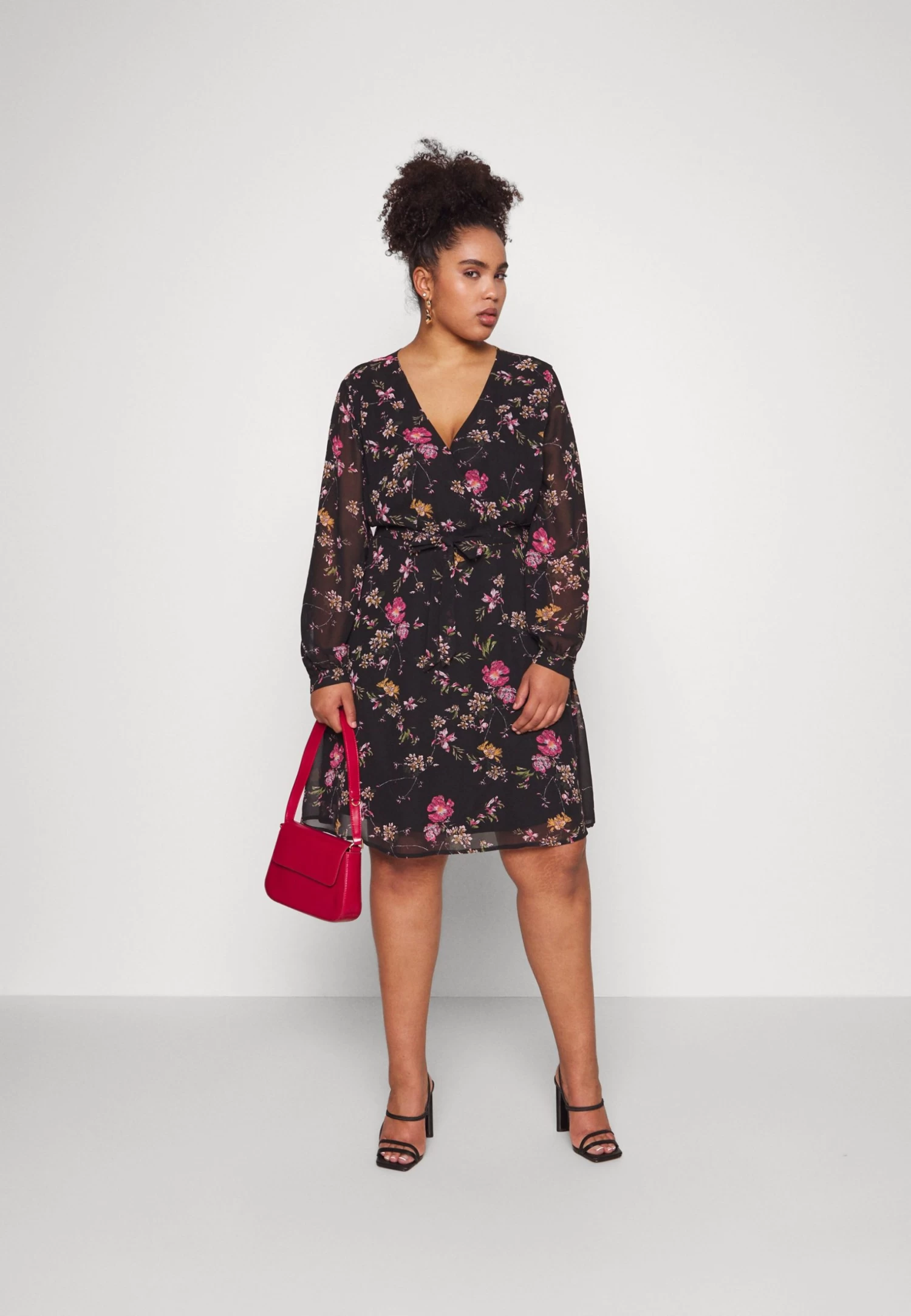 Jurk - Black/Pink 2 Jurk - Black/Pink - Afbeelding 2