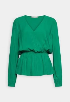 Anna Field Peplum - Blouse - Green -Anna Field 27e892f3d0e04db4af7696cbe3a8b9d2