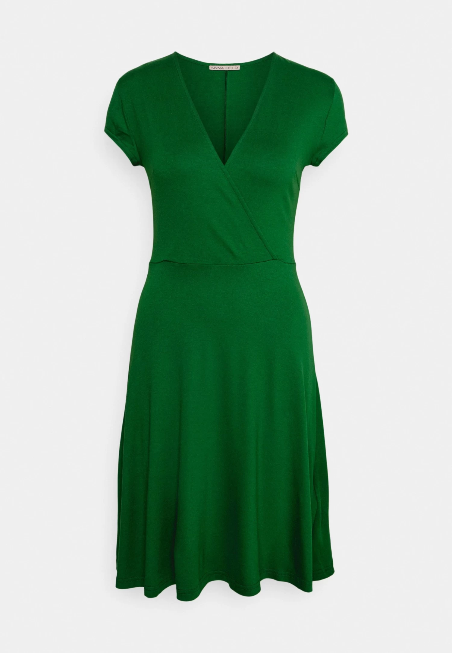 Anna Field Jerseyjurk - Dark Green 1 Anna Field Jerseyjurk - Dark Green