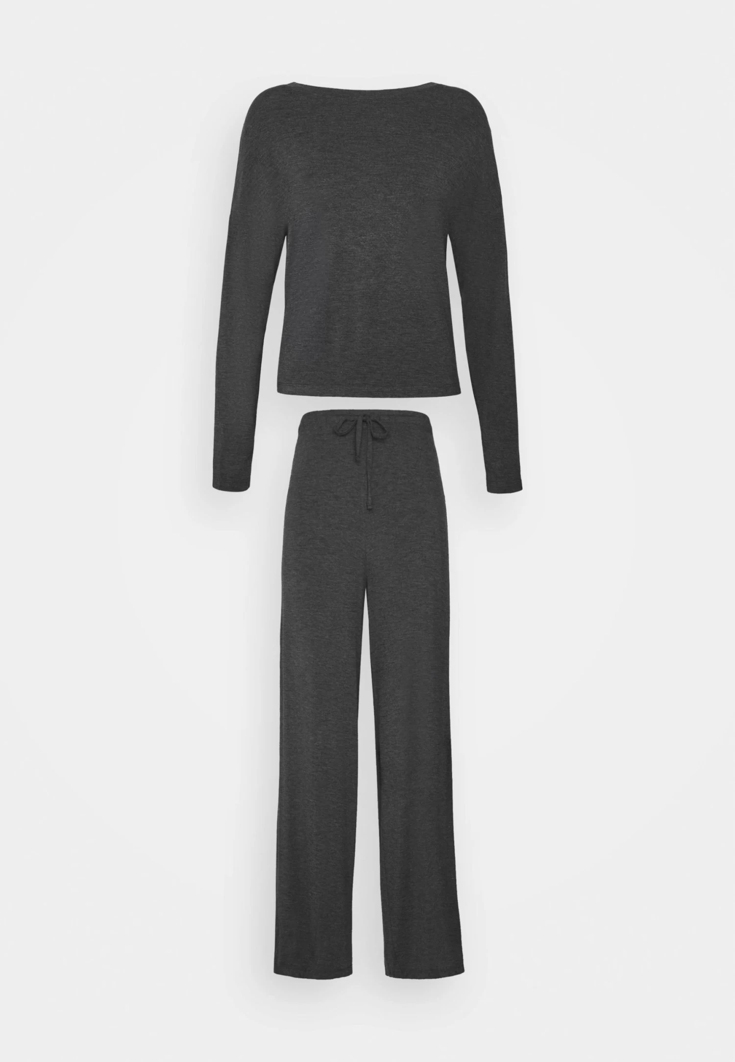 Anna Field Wide Leg - Pyjama - Dark Grey 5 Anna Field Wide Leg - Pyjama - Dark Grey - Afbeelding 5