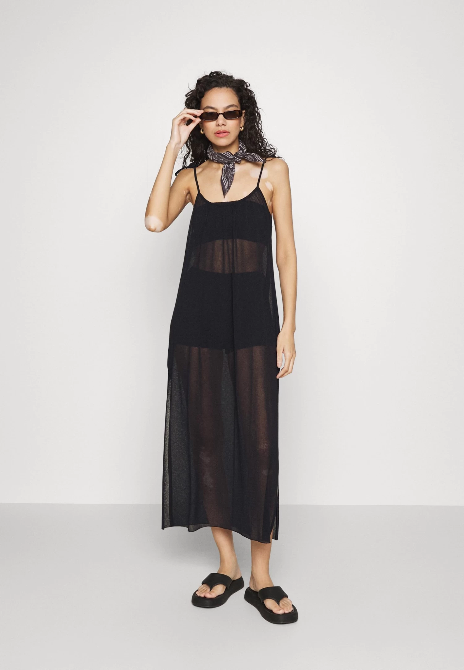 Anna Field Simple Strap Beach Dress - Strandaccessoire - Black 2 Anna Field Simple Strap Beach Dress - Strandaccessoire - Black - Afbeelding 2