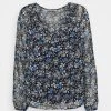 Anna Field Blouse - Black/Multicolor