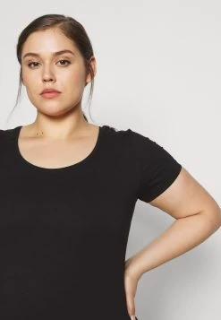 3Er Pack- T-Shirt Basic - White/Black/Dark Grey -Anna Field 48a4408ae23b4f20bd34d1fb83414cd0