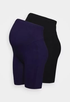 2 Pack - Legging - Black/Dark Blue 12 2 Pack - Legging - Black/Dark Blue -Anna Field 48ac2fb4fd18405c8f9aa5e3b96d22fe