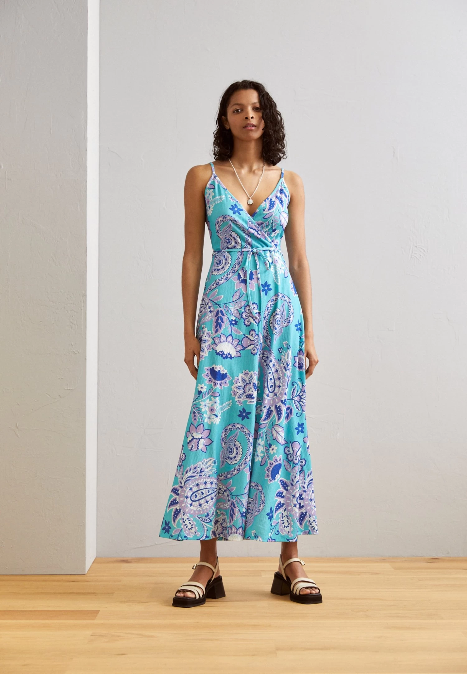 Anna Field Maxi-Jurk - Blue 2 Anna Field Maxi-Jurk - Blue - Afbeelding 2