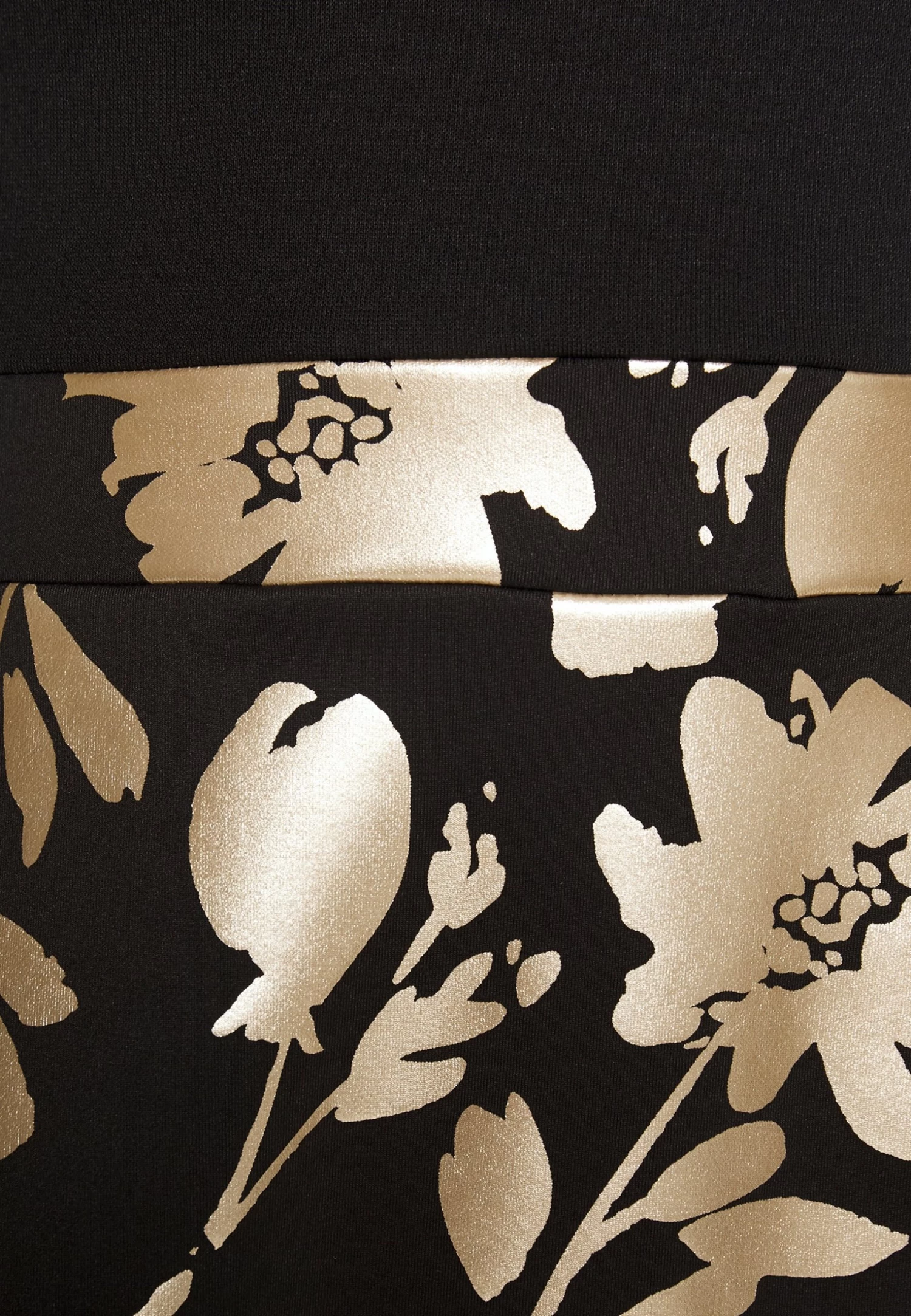 Anna Field Jerseyjurk - Black Gold 8 Anna Field Jerseyjurk - Black Gold - Afbeelding 8