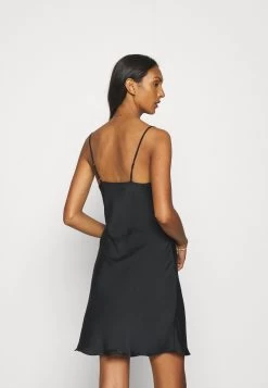 Anna Field Hammered Satin Nightie - Nachtjapon - Black -Anna Field 582eef8b55cc48b49fe9b0e88e2892d9