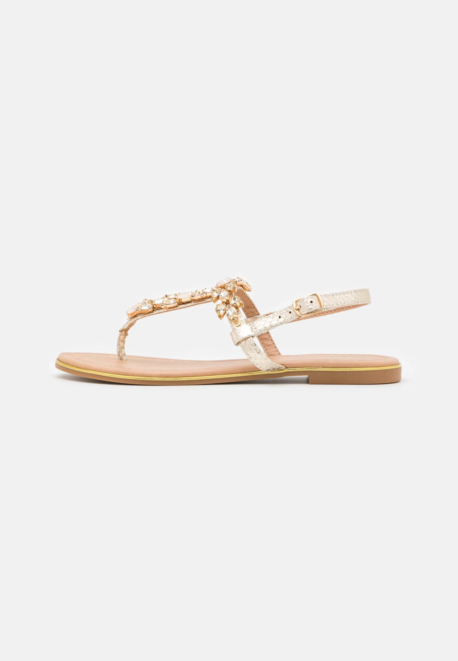 Anna Field Teensandalen - Gold 2 Anna Field Teensandalen - Gold - Afbeelding 2