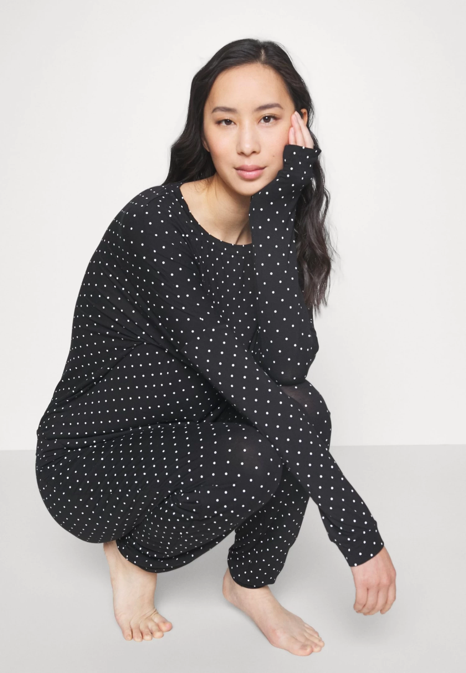 Anna Field Pyjama - Black/White 4 Anna Field Pyjama - Black/White - Afbeelding 4