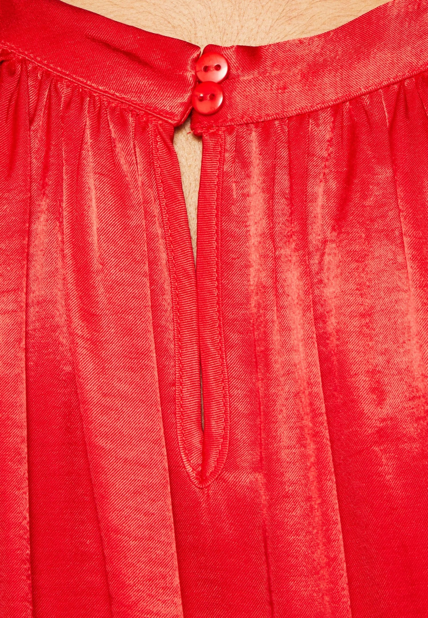 Anna Field Top - Red 6 Anna Field Top - Red - Afbeelding 6