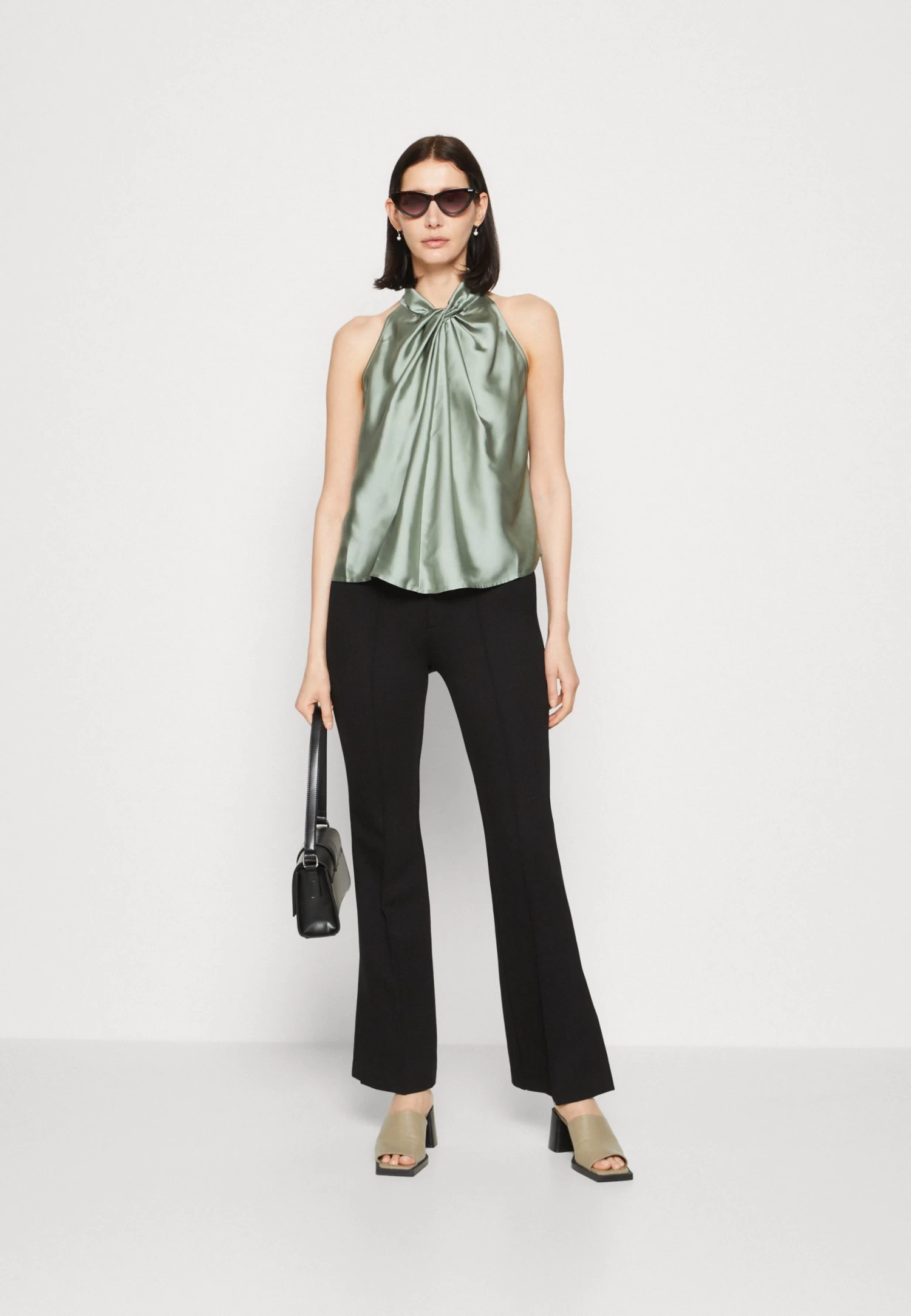 Anna Field Top - Light Green 2 Anna Field Top - Light Green - Afbeelding 2