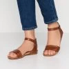 Anna Field Leather- Sandalen - Cognac