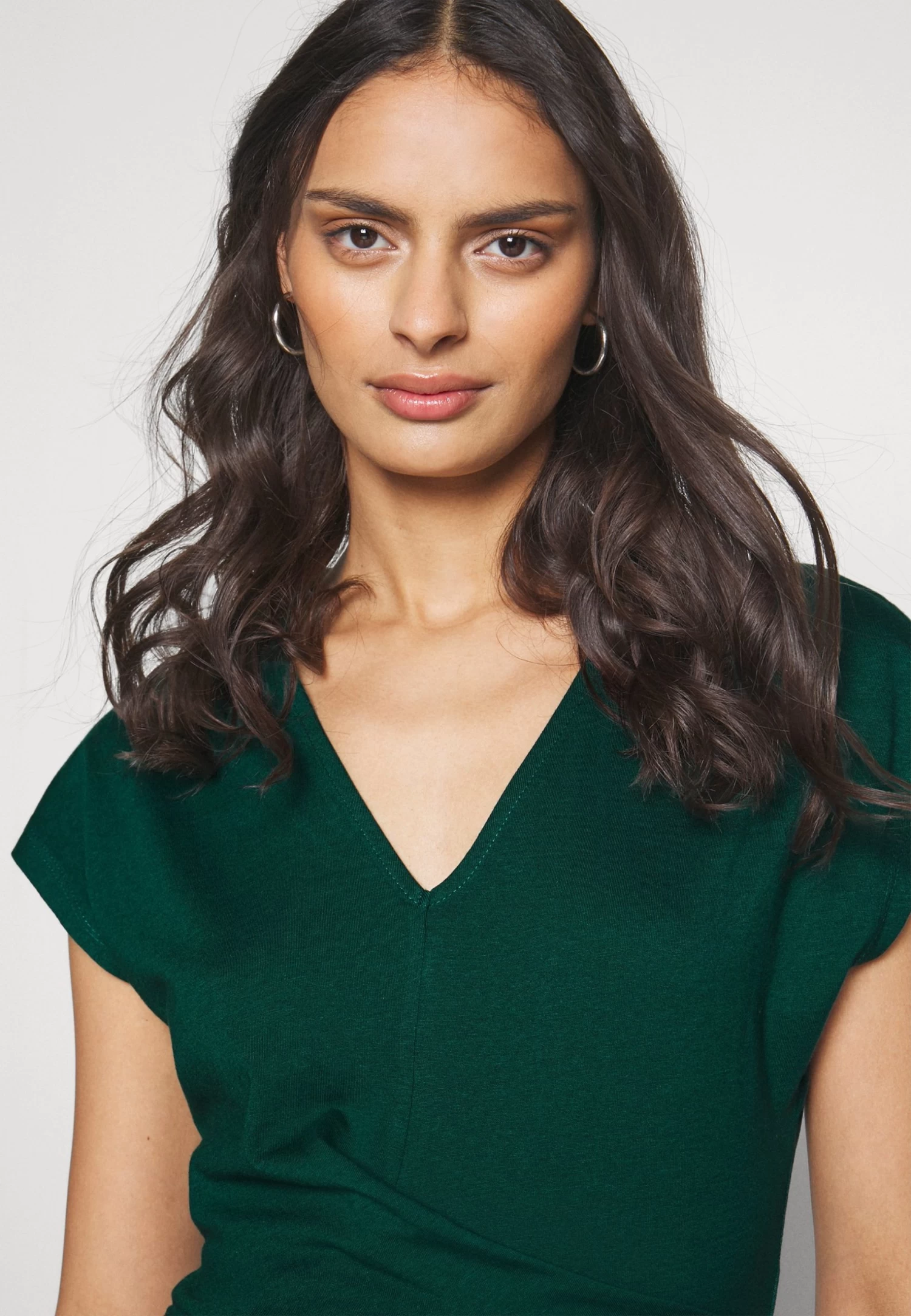 Anna Field Wrap Blouse- Blouse - Dark Green 5 Anna Field Wrap Blouse- Blouse - Dark Green - Afbeelding 5
