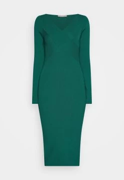 Anna Field V Ausschnitt Bodycon Midi Strickkleid - Etui-Jurk - Green -Anna Field 718670d510bc4babbc37576c79f29fff