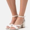 Leather Wide Fit - Sandalen - White