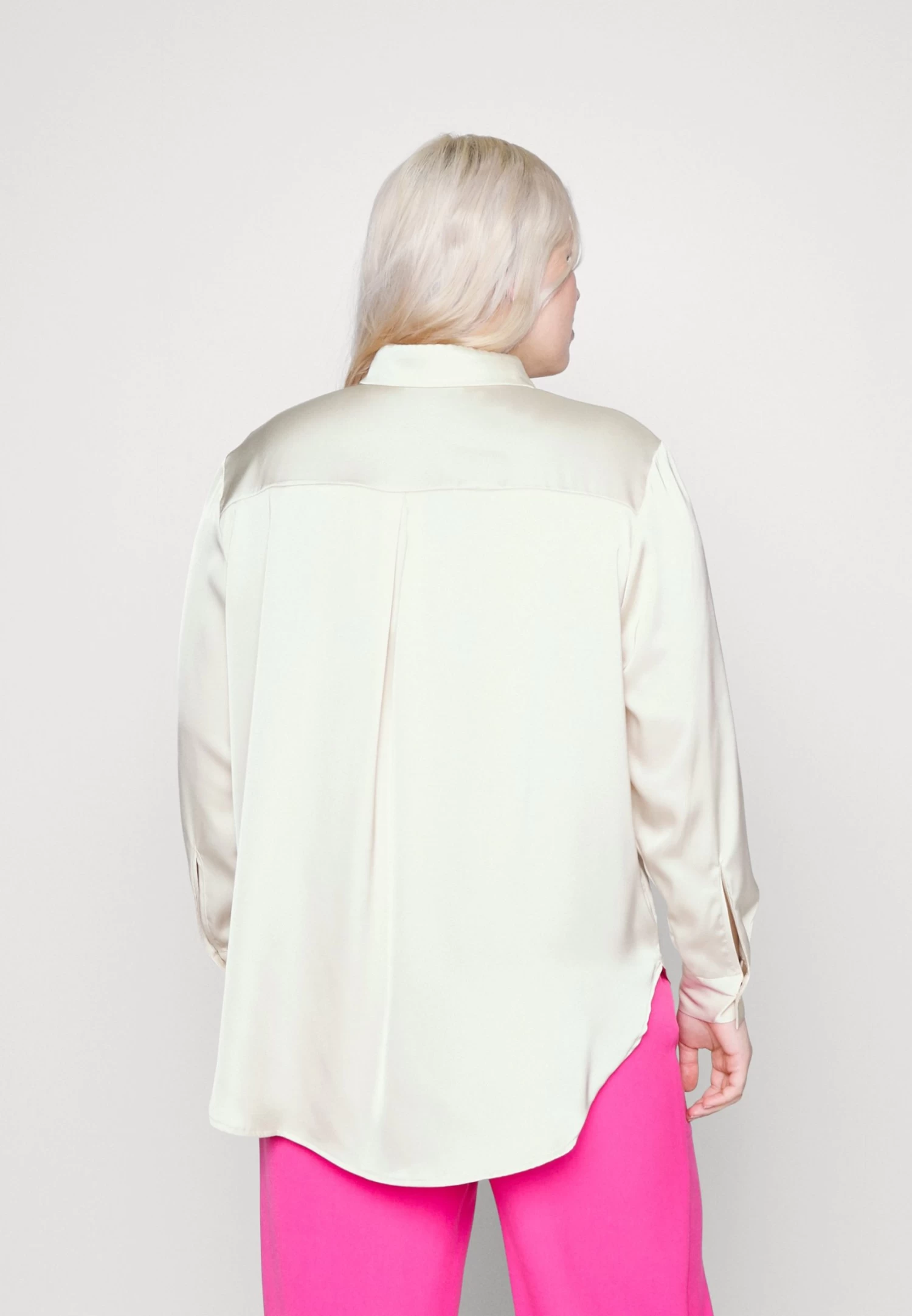 Overhemdblouse - Off-White 3 Overhemdblouse - Off-White - Afbeelding 3