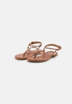 Anna Field Teensandalen - Cognac/Gold -Anna Field 8e1d6ac5d8ec478886ba5afccecbc513