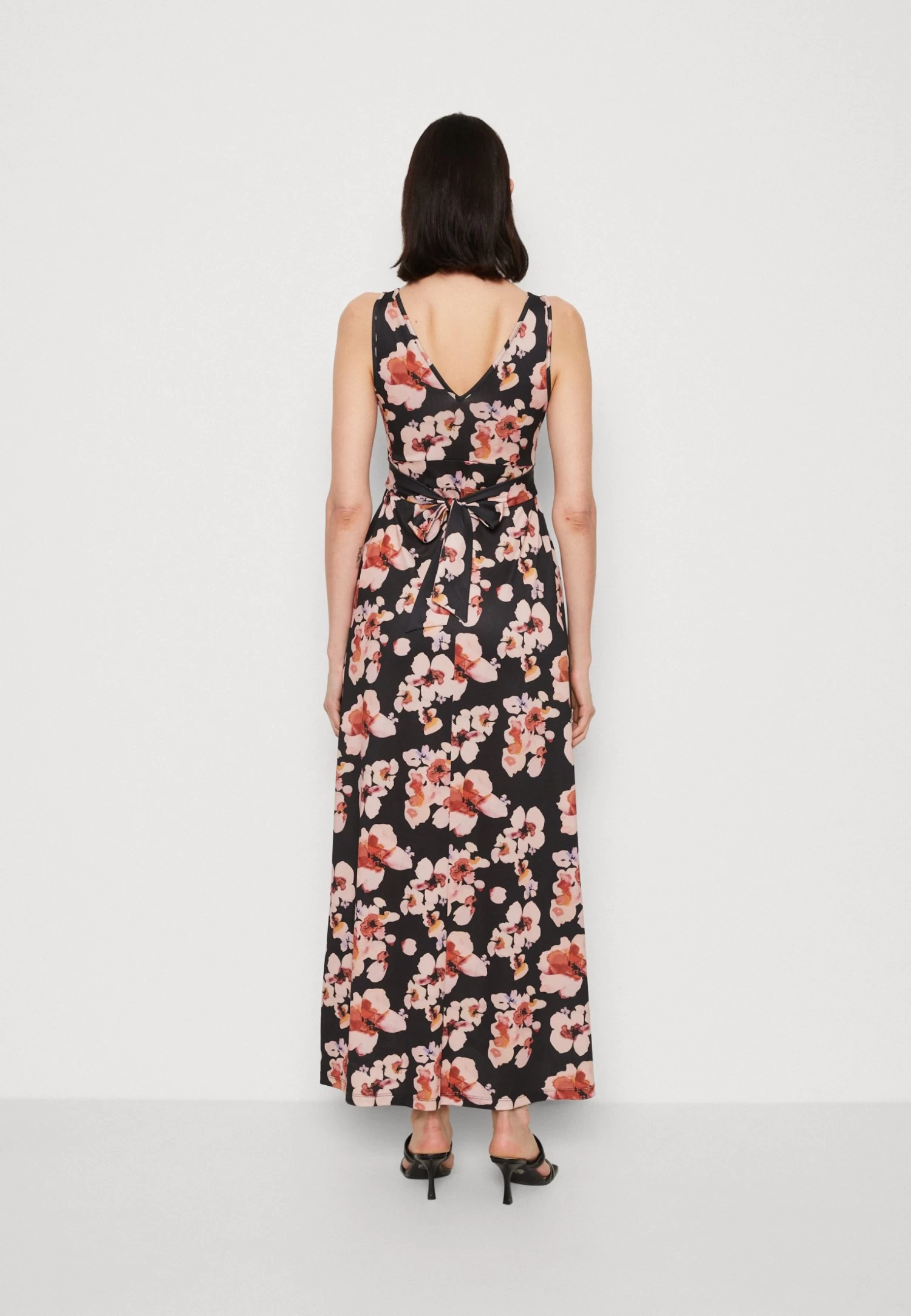 Anna Field Maxi-Jurk - Black/Pink/Multicoloured 4 Anna Field Maxi-Jurk - Black/Pink/Multicoloured - Afbeelding 4