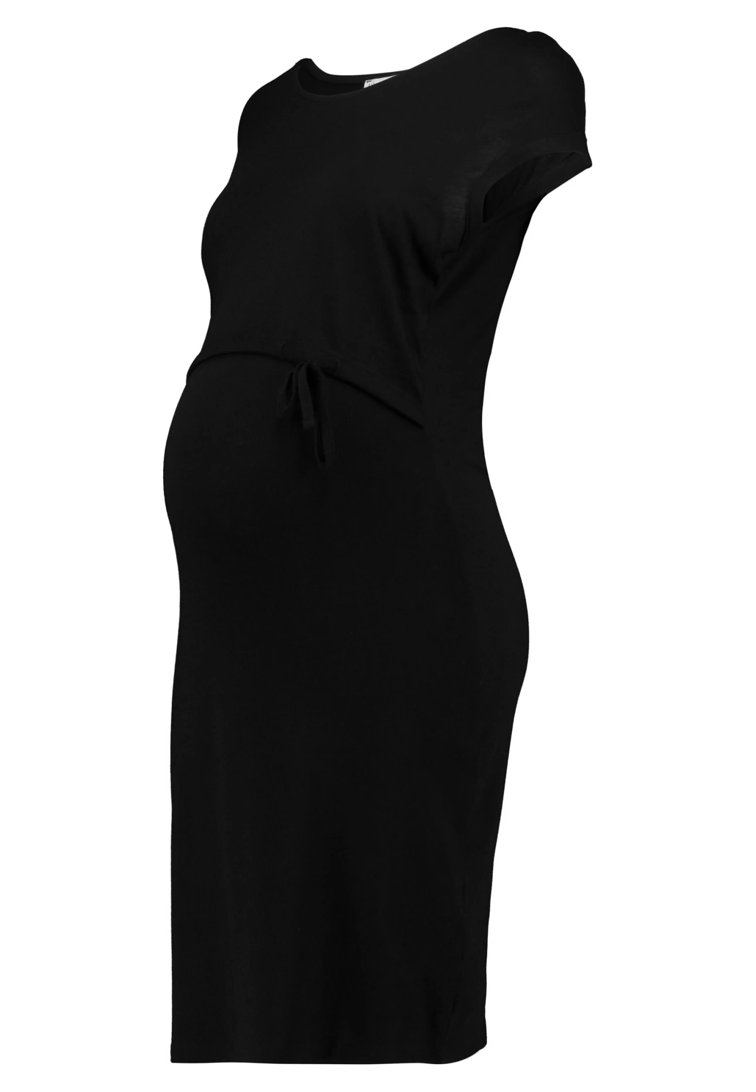 Nursing Jersey Dress - Jerseyjurk - Black 6 Nursing Jersey Dress - Jerseyjurk - Black - Afbeelding 6