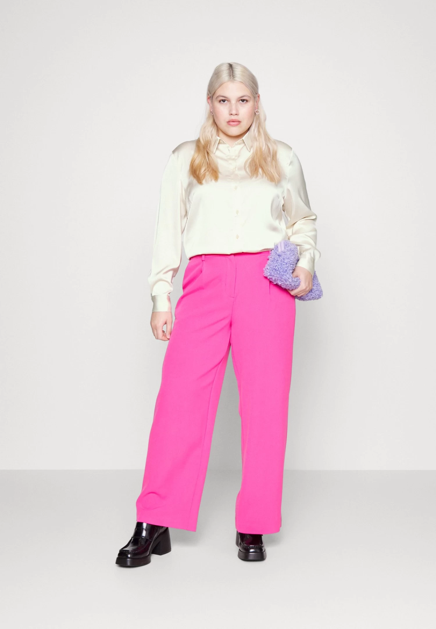 Overhemdblouse - Off-White 2 Overhemdblouse - Off-White - Afbeelding 2