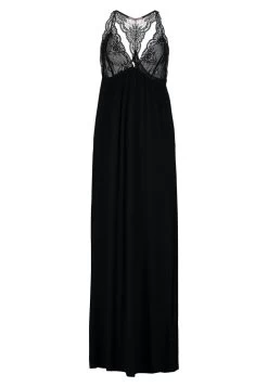 Anna Field Anna Long Viscose Dress- Nachtjapon - Black -Anna Field a29eb6fb26b74df3b7d7c4a763c5ddc9