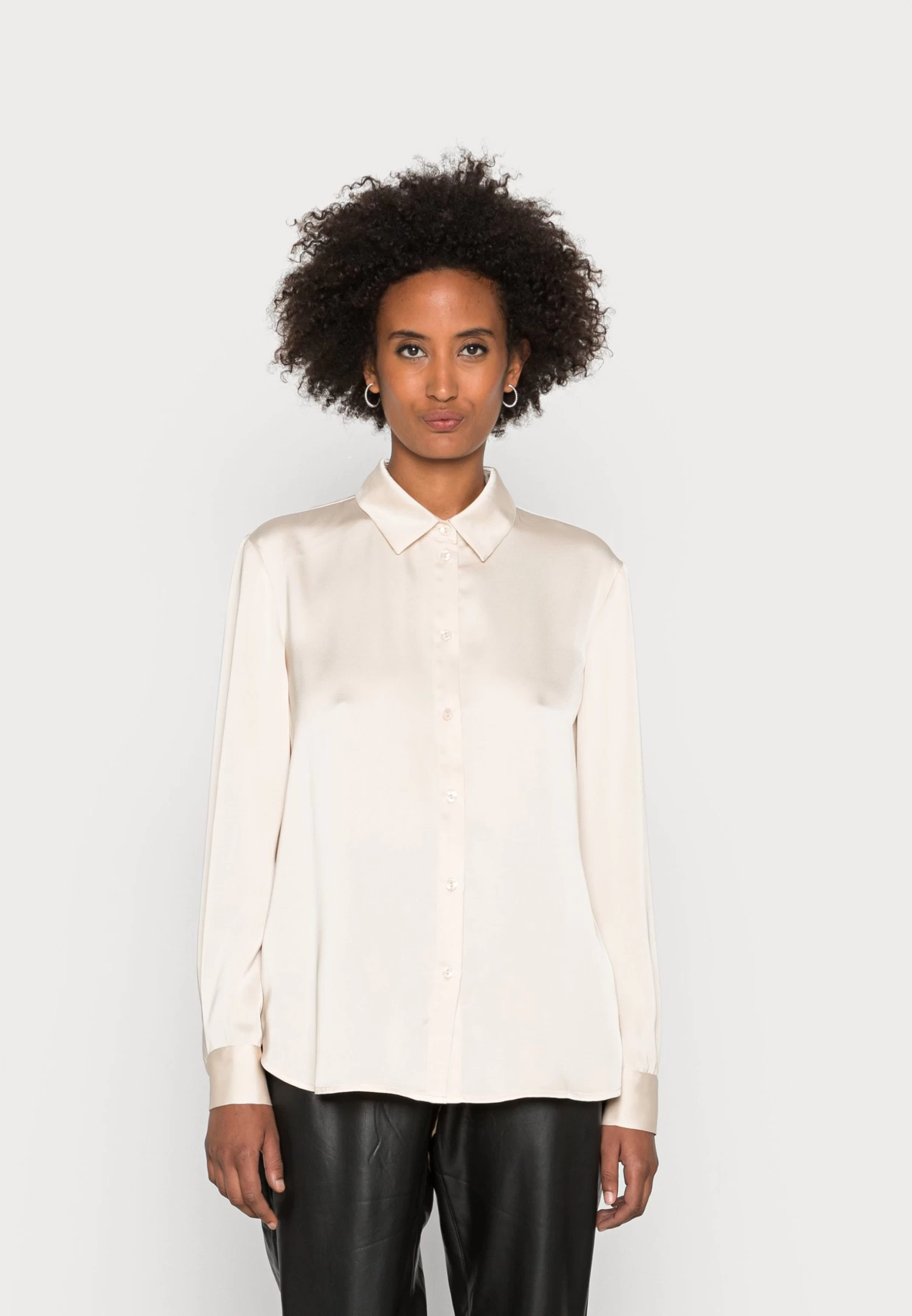 Anna Field Overhemdblouse - Nude 1 Anna Field Overhemdblouse - Nude