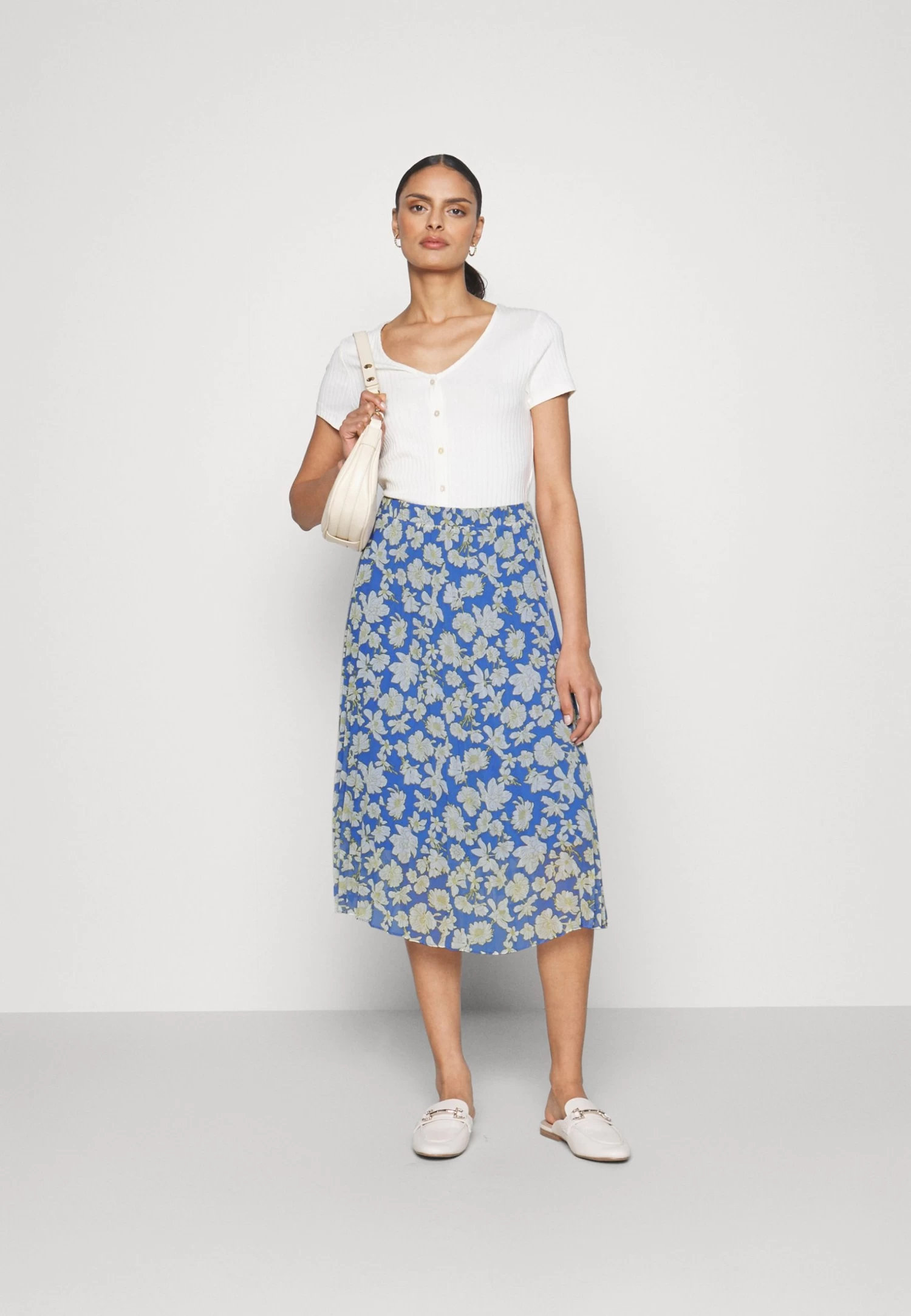 Anna Field A-Lijn Rok - Light Blue 2 Anna Field A-Lijn Rok - Light Blue - Afbeelding 2