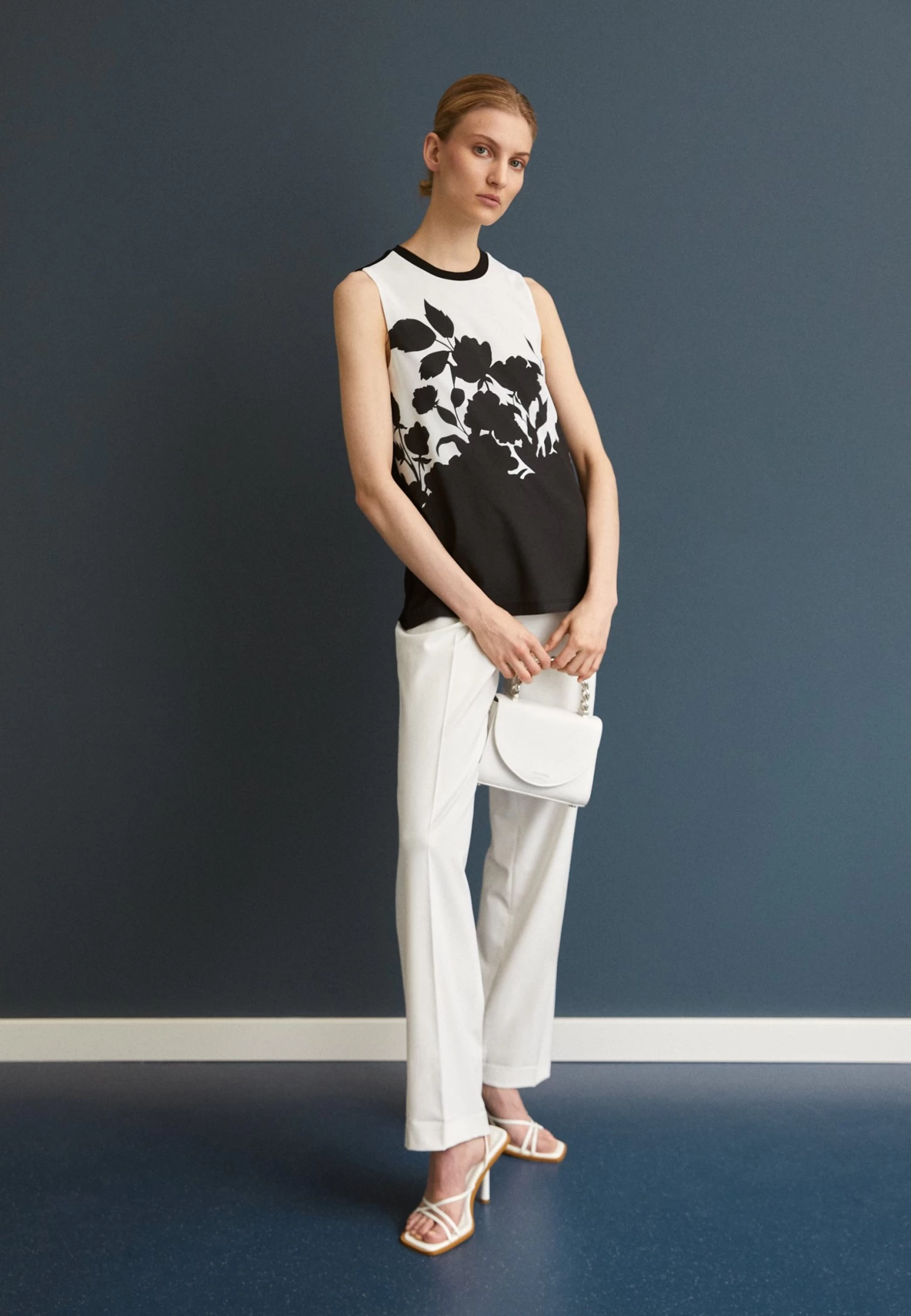 Anna Field Blouse - Black/White 2 Anna Field Blouse - Black/White - Afbeelding 2