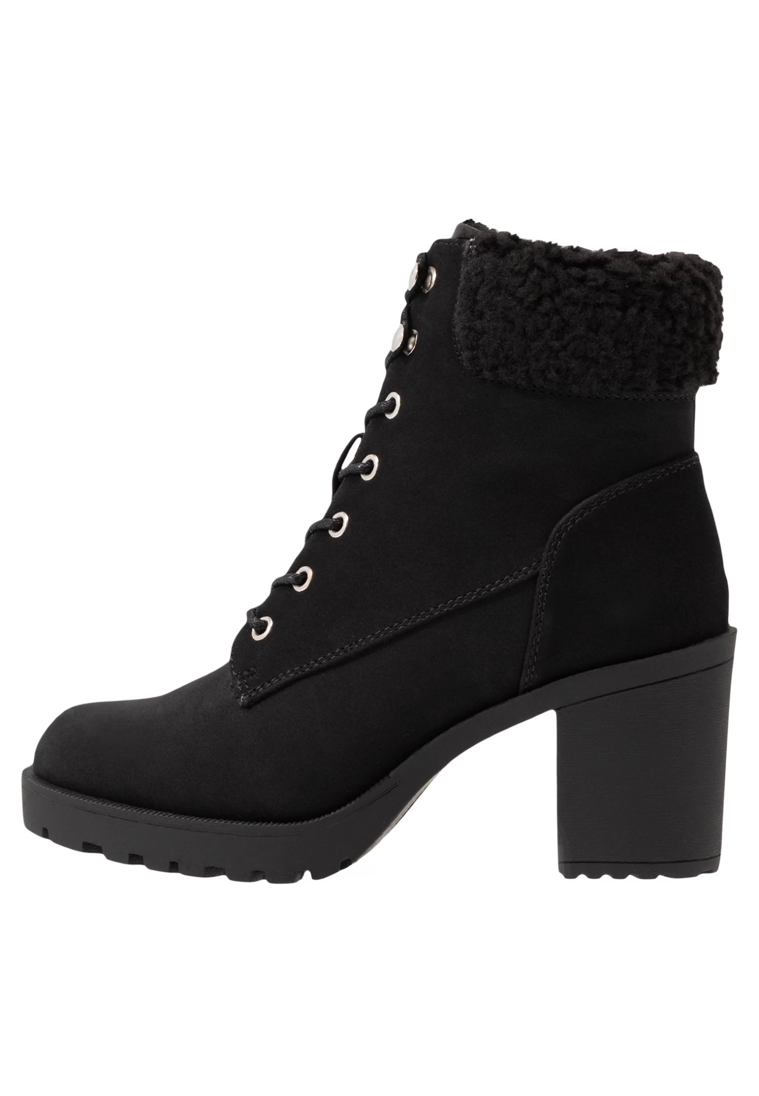 Anna Field Winter Boot - Enkellaarsjes Met Plateauzool - Black 2 Anna Field Winter Boot - Enkellaarsjes Met Plateauzool - Black - Afbeelding 2