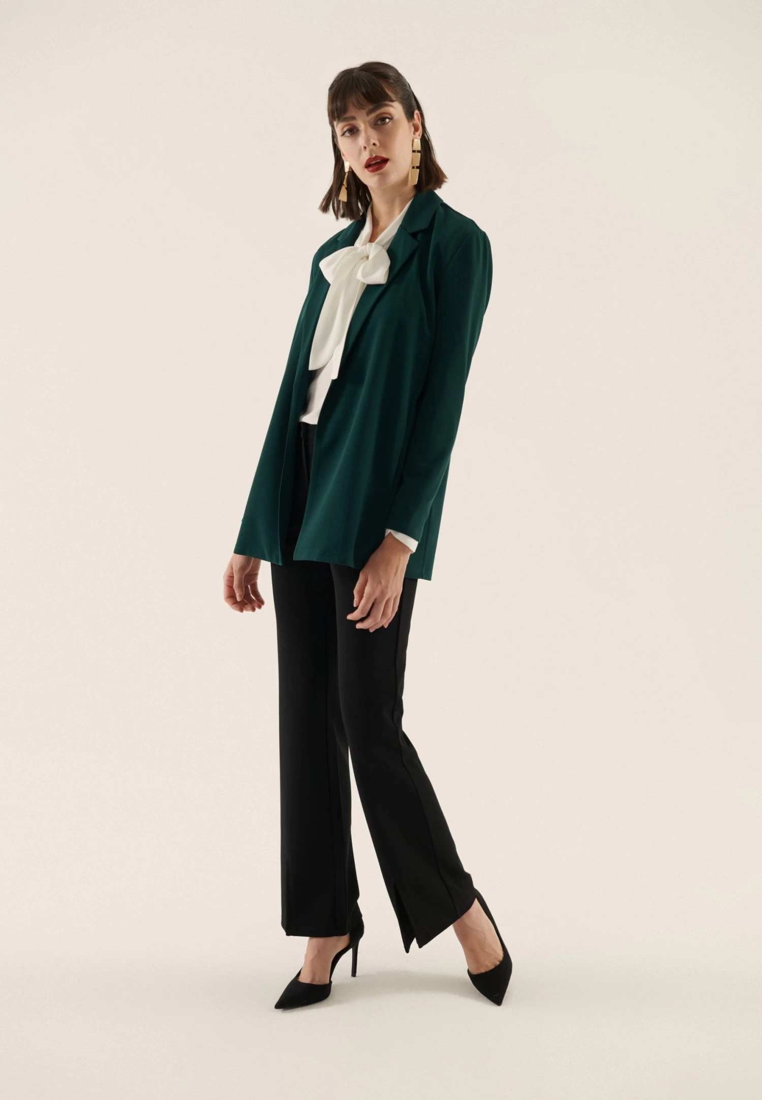 Anna Field Blazer - Dark Green 2 Anna Field Blazer - Dark Green - Afbeelding 2