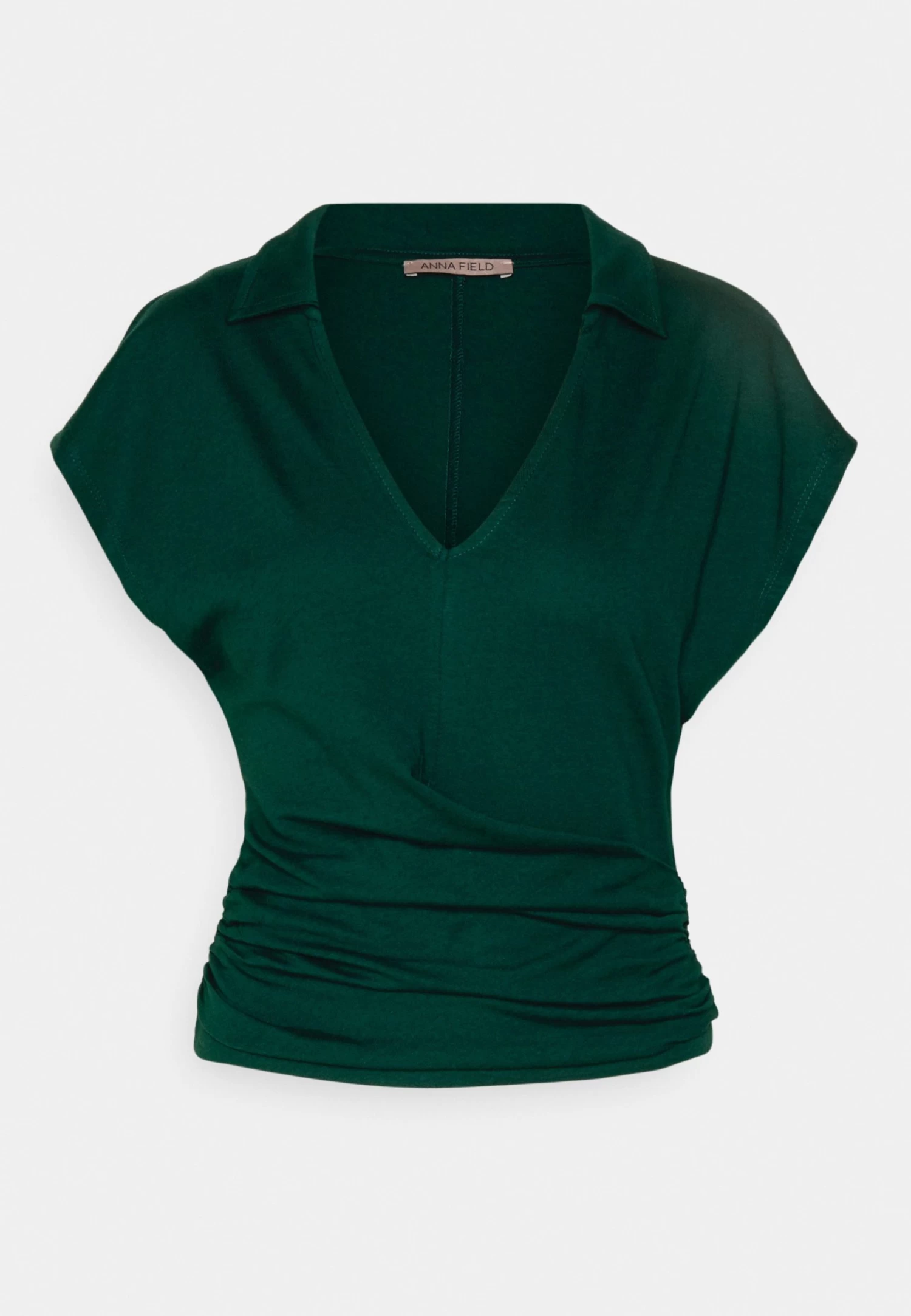 Anna Field Wrap Blouse- Blouse - Dark Green 6 Anna Field Wrap Blouse- Blouse - Dark Green - Afbeelding 6