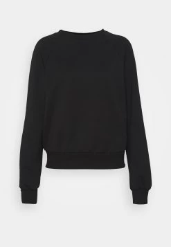 Anna Field Basic CleanCrew Neck Sweatshirt- Sweater - Black -Anna Field d969d5d4e22b44bea3e5c588c3587e00