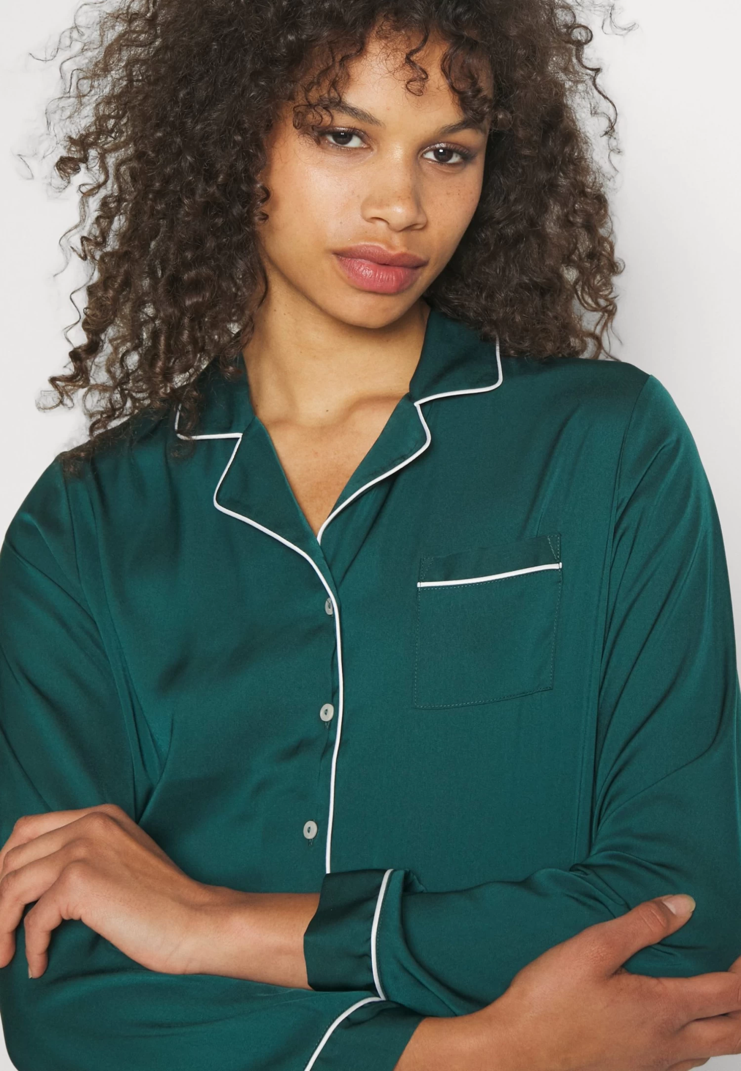 Anna Field Pyjama - Dark Green 4 Anna Field Pyjama - Dark Green - Afbeelding 4