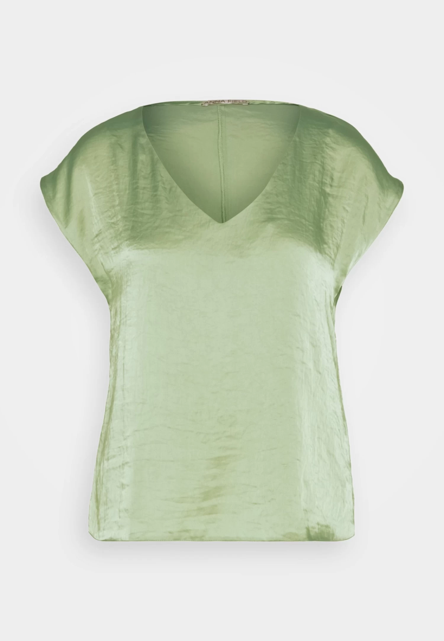 Anna Field T-Shirt Basic - Olive 5 Anna Field T-Shirt Basic - Olive - Afbeelding 5