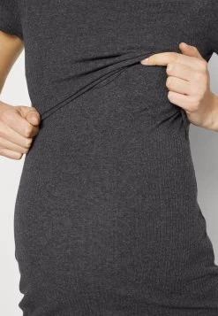 Short Sleeves- Jerseyjurk -Mottled Dark Grey 11 Short Sleeves- Jerseyjurk -Mottled Dark Grey -Anna Field e14d91824e05474587cb552a4f26da30