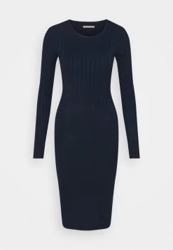 Anna Field Crew Ausschnitt Ripp Top Bodycon Mini Strickkleid - Etui-Jurk - Dark Blue -Anna Field ea4056dcd8dd44a7a47e1e129aa26af6