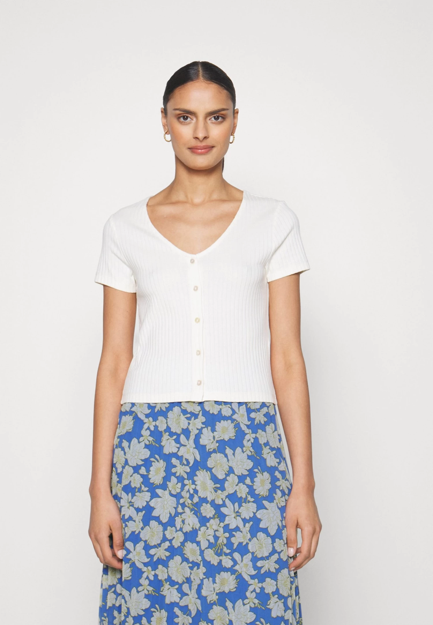 Anna Field A-Lijn Rok - Light Blue 4 Anna Field A-Lijn Rok - Light Blue - Afbeelding 4