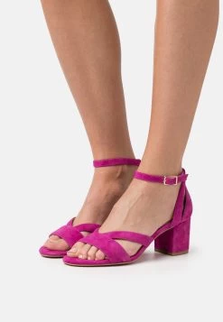 Leather Wide Fit - Sandalen - Pink