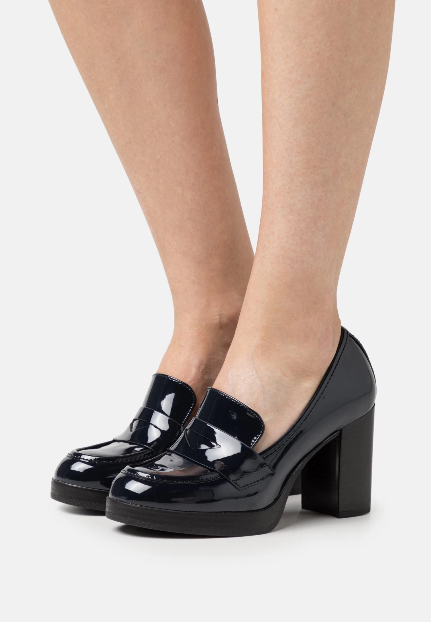 Anna Field Plateaupumps - Dark Blue 1 Anna Field Plateaupumps - Dark Blue