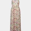 Anna Field Chiffon Maxi Dress- Jurk - White/Red/Yellow
